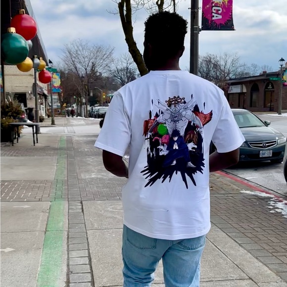 Utopiquecrafts ™ Megumi Heavyweight T Shirt, 100% Premium Cotton , ANIME TEE. - Picture 1 of 11